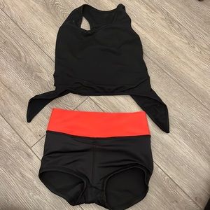 Five Dance 2 piece, black size YXL